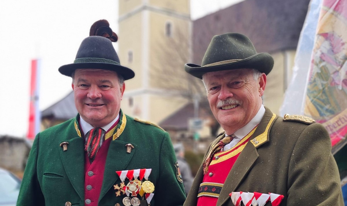 Josef Braunwieser und Anton Kaufmann - Salzburger Schützen - Foto: TVB Puch